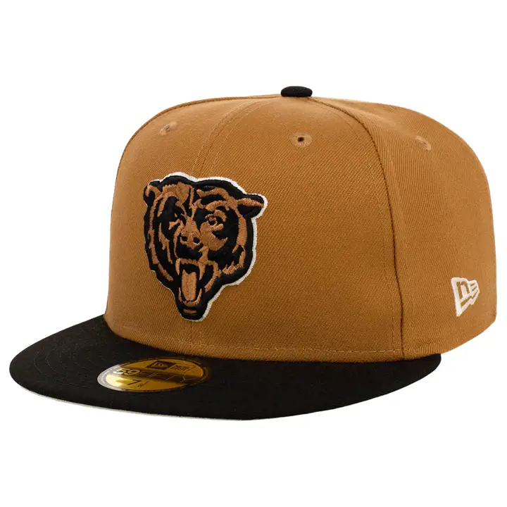 Chicago Bears NFL Noir et Beige 59FIFTY CAMEL/BLK