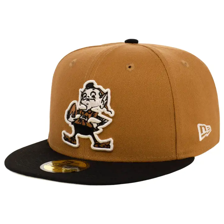Cleveland Browns NFL Black and Tan 59FIFTY CHAMEAU/NOIR