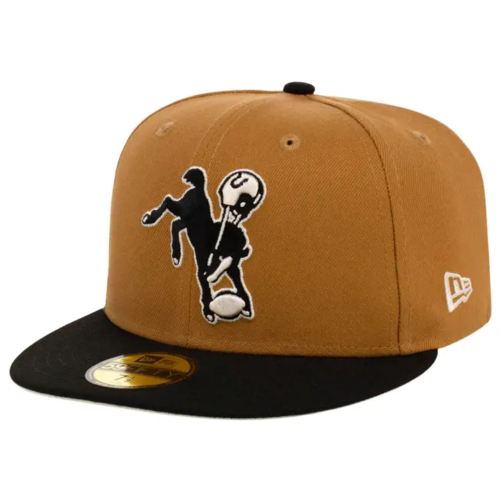Indianapolis Colts NFL noir et beige 59FIFTY CAMEL/BLK