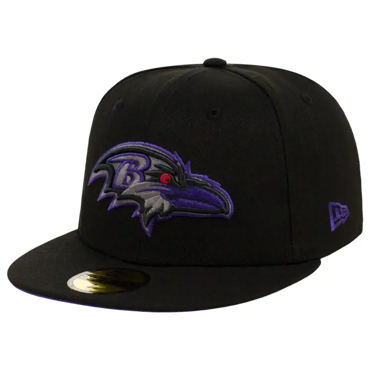 Baltimore Ravens NFL After Dark 59FIFTY BLK