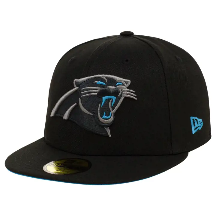 Carolina Panthers NFL After Dark 59FIFTY NOIR