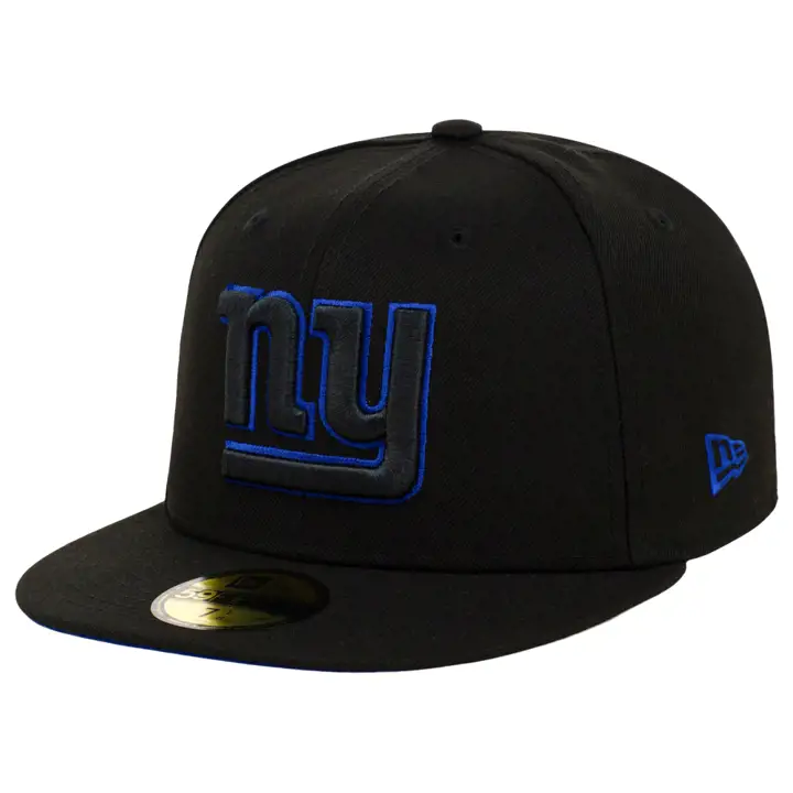 New York Giants NFL After Dark 59FIFTY BLK