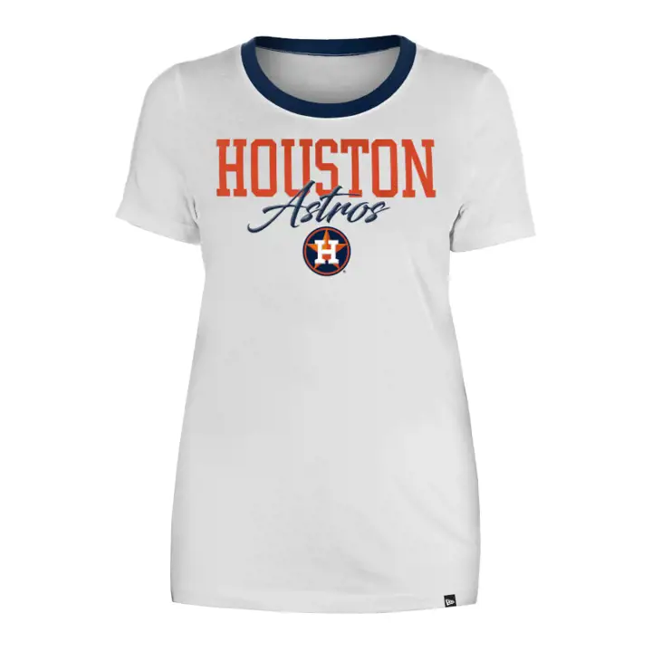 T-shirt Femme Col Rond MLB Houston Astros 23 Blanc