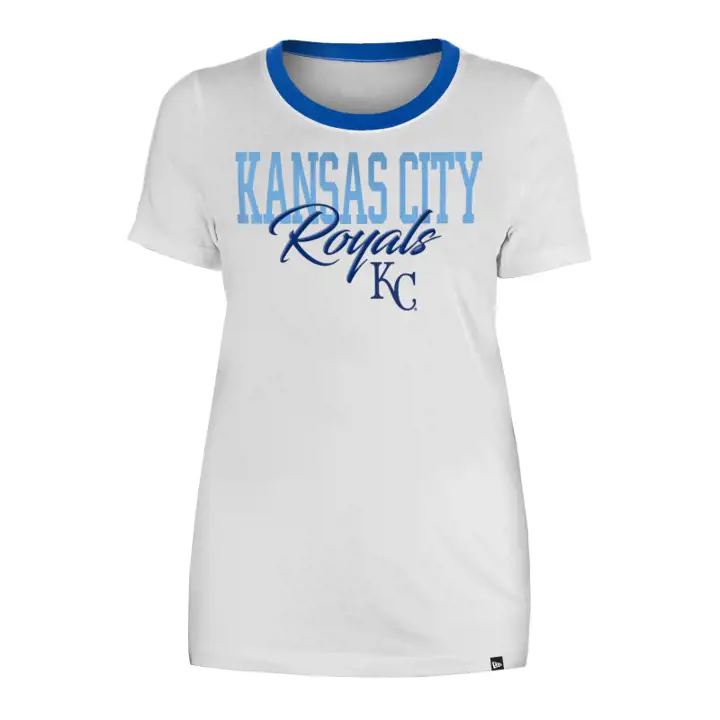 T-shirt femme col rond Kansas City Royals MLB 23 blanc