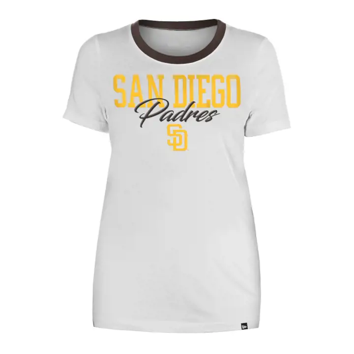 T-shirt Femme Col Rond San Diego Padres MLB 23 blanc
