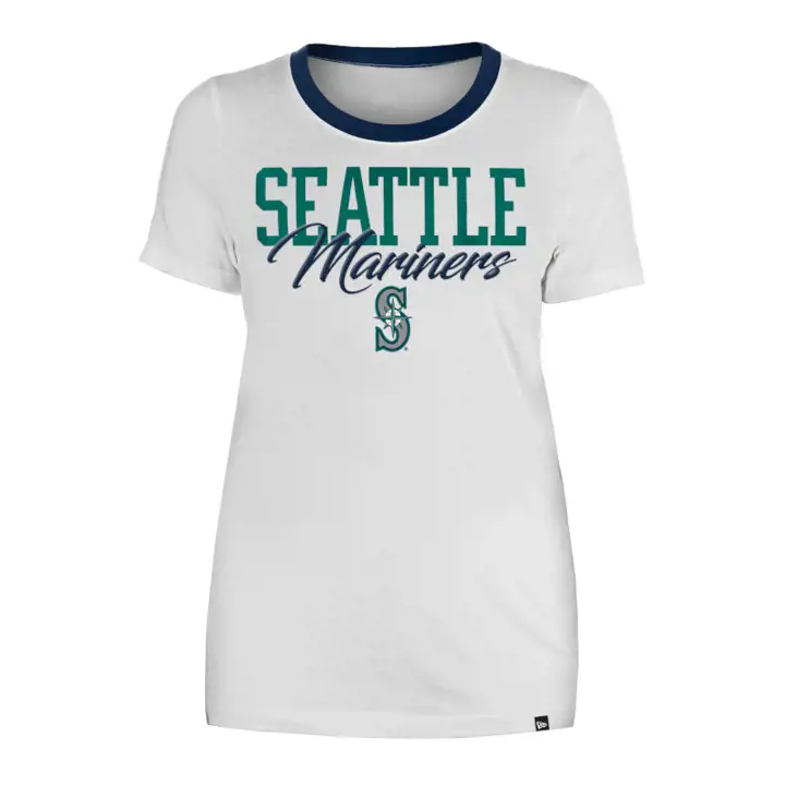 T-shirt Femme Seattle Mariners MLB Col Rond 23 blc