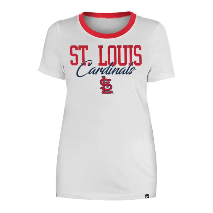 T-shirt col rond Femme MLB St. Louis Cardinals 23 blanc