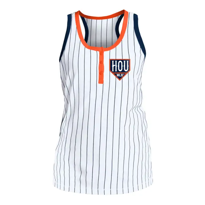Débardeur rayé pour femme MLB Houston Astros 23 blc