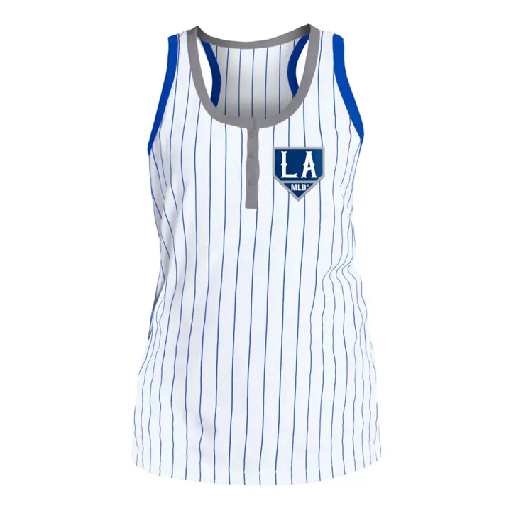 Los Angeles Dodgers MLB Débardeur Femme Rayé 23 bnc