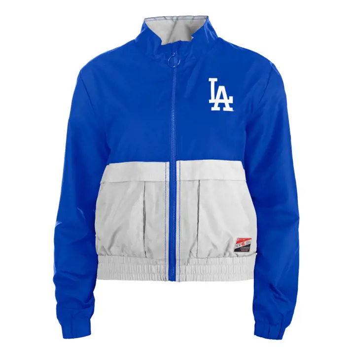 Veste coupe-vent pour femme MLB Los Angeles Dodgers 23 rbl