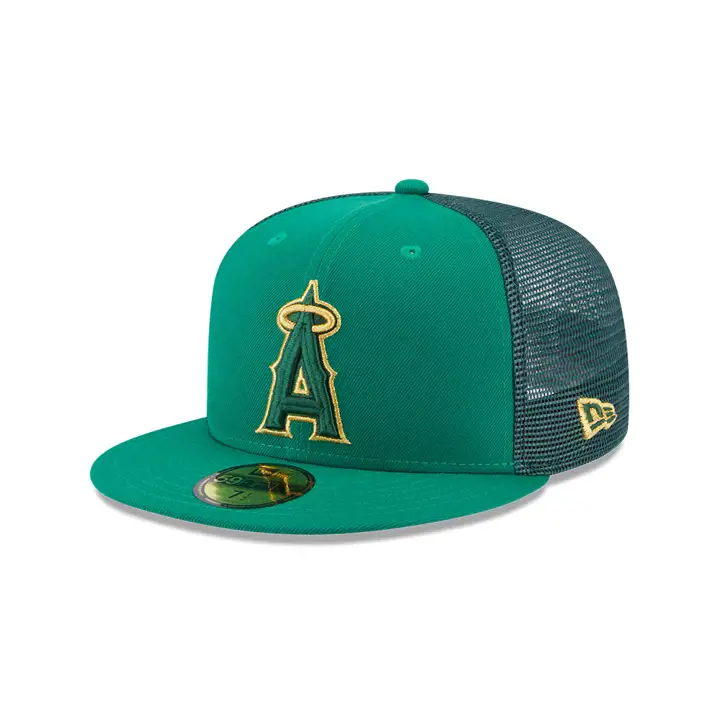 ANGELS 2023 MLB ST. PATRICK'S DAY 59FIFTY KGRN