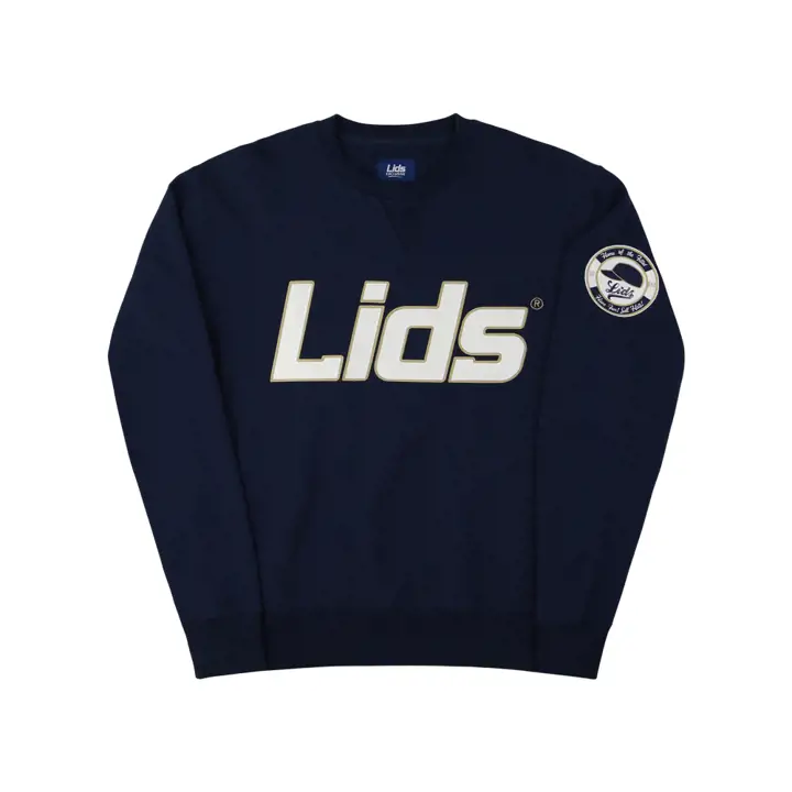 LIDS Wordmark Patch Crew BLUE