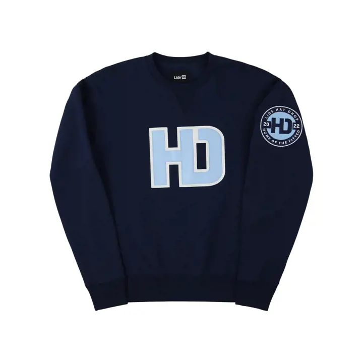 LIDS HD Premium Fleece Crew BLUE
