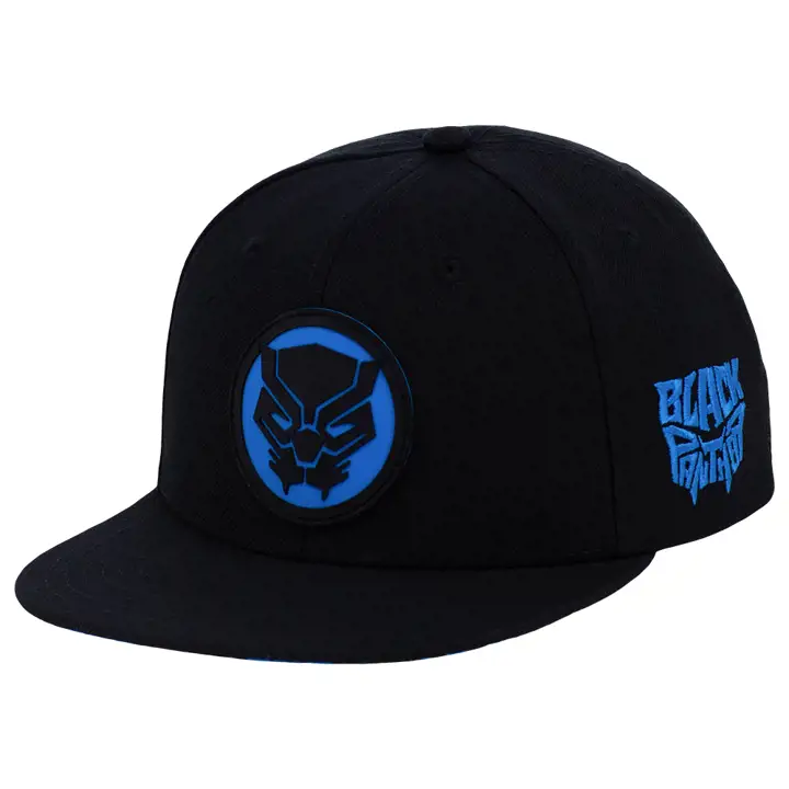 Casquette Marvel Snapback Black Panther Enfant noire/bleue