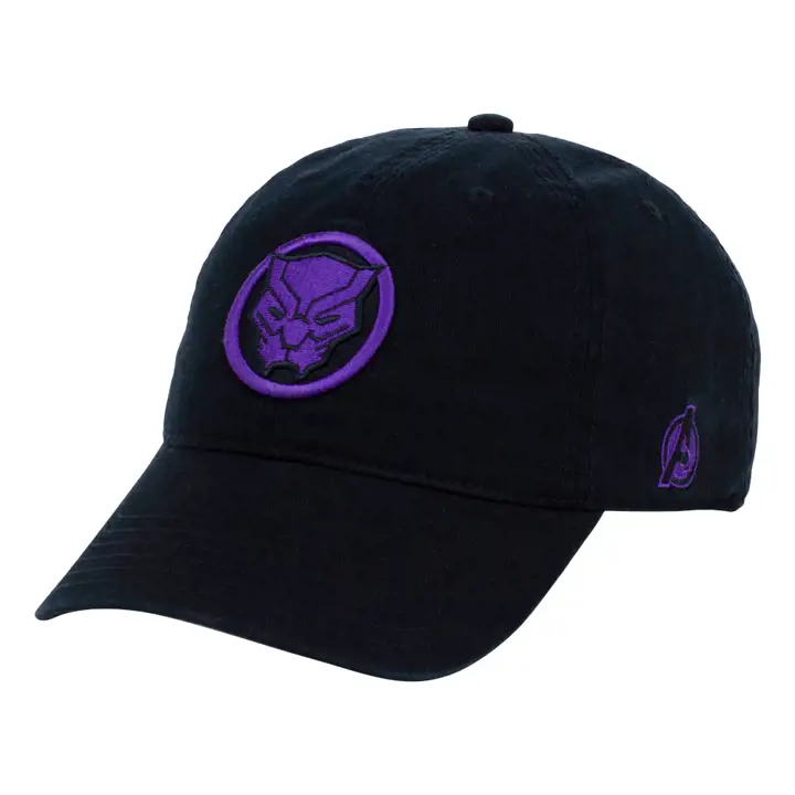 Casquette Papa Marvel Black Panther noir/mauve