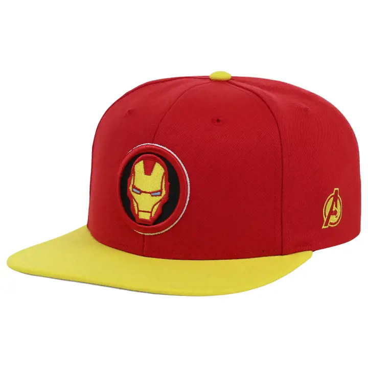 Casquette Snapback Marvel Iron Man rouge/jaune