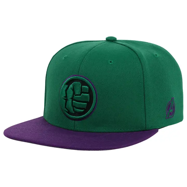Casquette snapback Hulk Marvel vert/vio