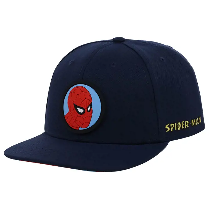 Spiderman Yth Comic UV Snapback navy