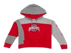 Ohio State Buckeyes Champion NCAA Women's Patchwork Hooded Sweatshirt Hoodies