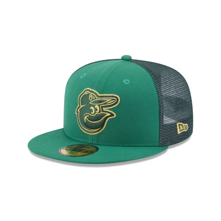 Baltimore Orioles 2023 MLB ST. PATRICKS DAY 59FIFTY kgrn