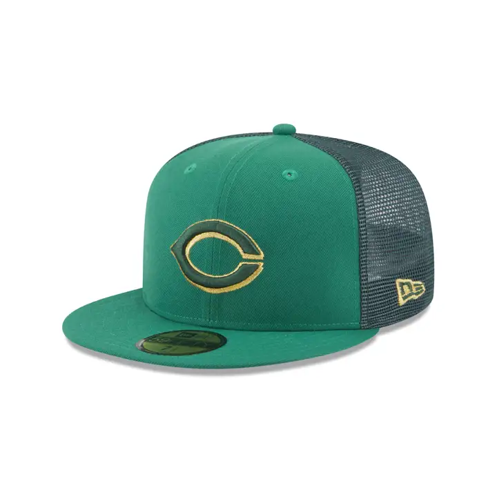 Cincinnati Reds 2023 MLB ST. PATRICK'S DAY 59FIFTY kgrn