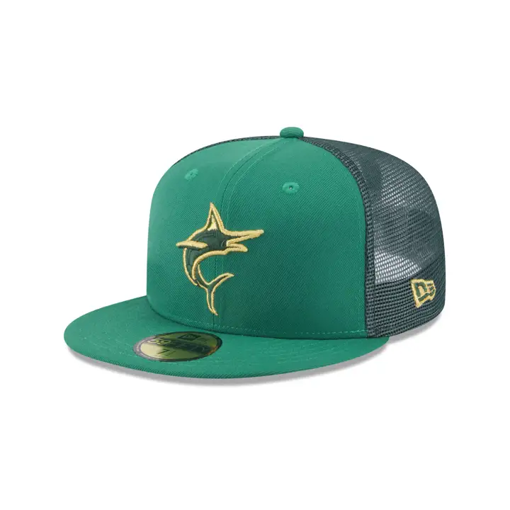 Miami Marlins 2023 MLB JOURNÉE DE LA SAINT-PATRICK 59FIFTY kgrn