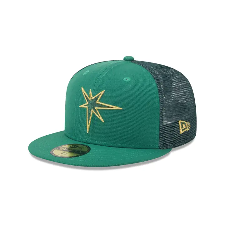 Tampa Bay Rays 2023 MLB ST. PATRICK'S DAY 59FIFTY kgrn