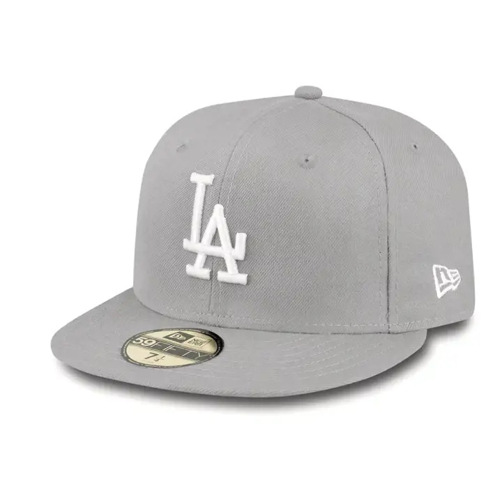 LOS ANGELES DODGERS MLB Re-Dub 59FIFTY GRIS/BLANC