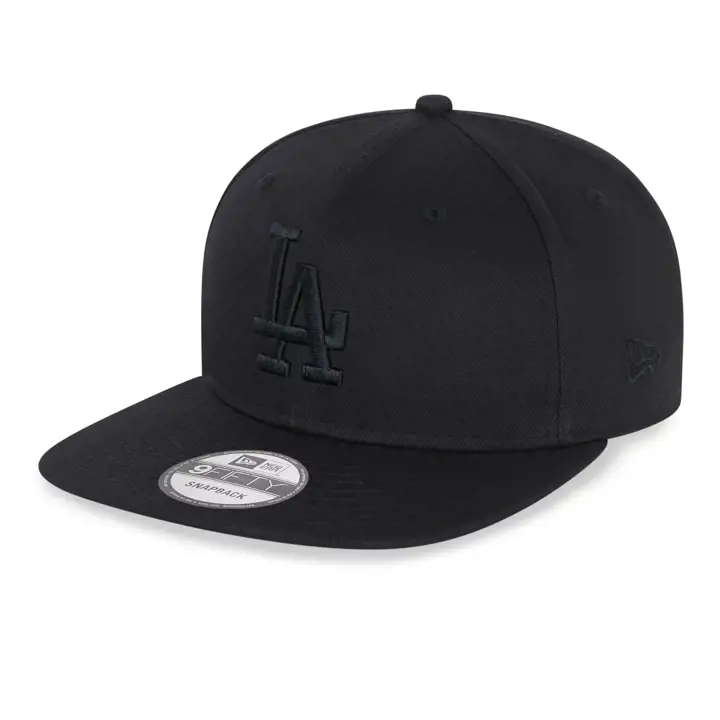 LOS ANGELES DODGERS MLB BLACKOUT 9FIFTY BLK/BLK 1