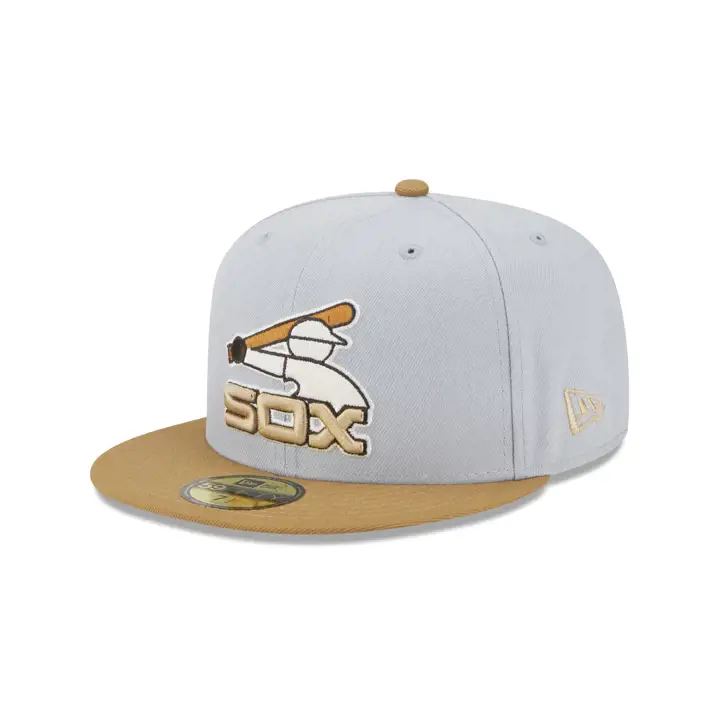 Casquette MLB 59FIFTY Chicago White Sox Autumn Storm gris/blanc/ivoire