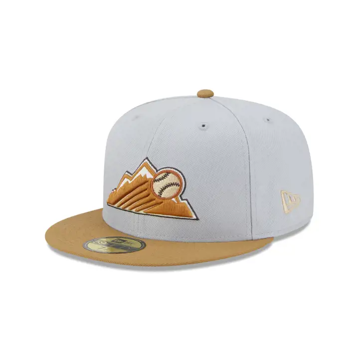 Colorado Rockies MLB Autumn Storm 59FIFTY GRY/WHE/IVO