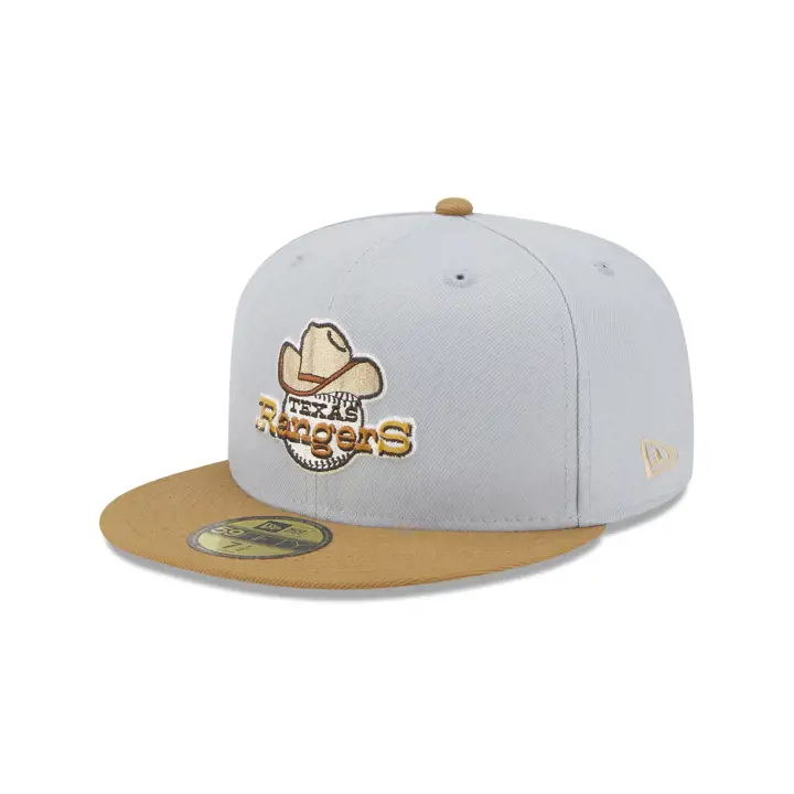 Texas Rangers MLB Autumn Storm 59FIFTY GRY/WHE/IVO