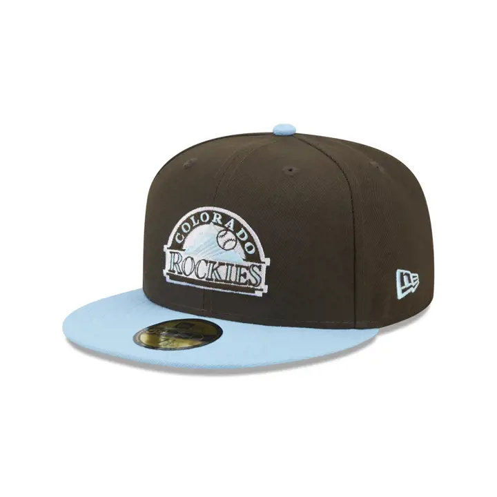 Colorado Rockies MLB Muddy Waters 59FIFTY WLNT/SKBL/GRY