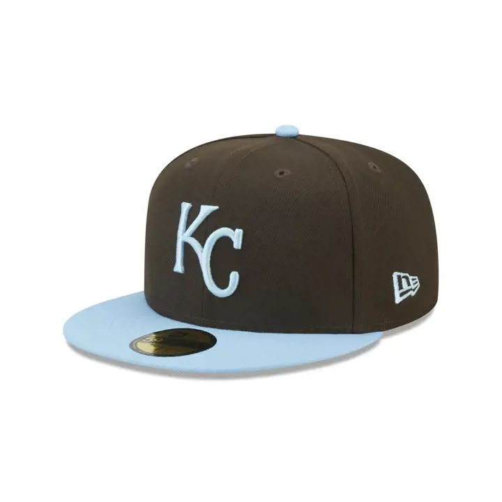 Casquette 59FIFTY MLB Muddy Waters des Kansas City Royals WLNT/SKBL/GRY