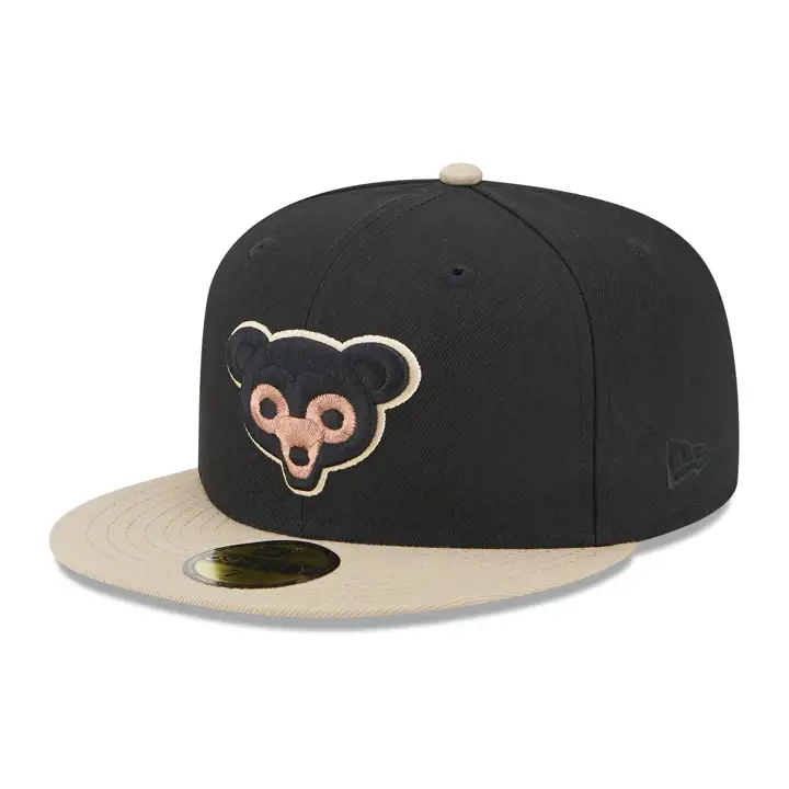 Chicago Cubs MLB Rust Belt 2.0 59FIFTY BLK/TAN/ORGRED