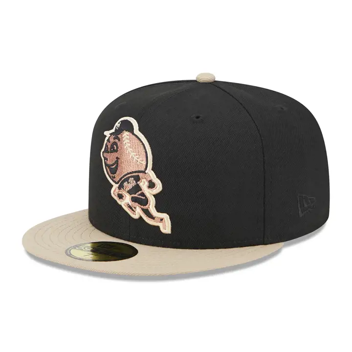 New York Mets MLB Rust Belt 2.0 59FIFTY BLK/TAN/ORANGEROUGE