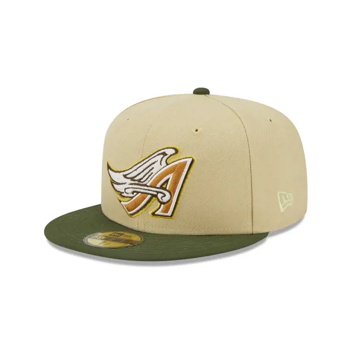 Anaheim Angels MLB Vegas Strip 59FIFTY VEG OR/VERT/ROSECL