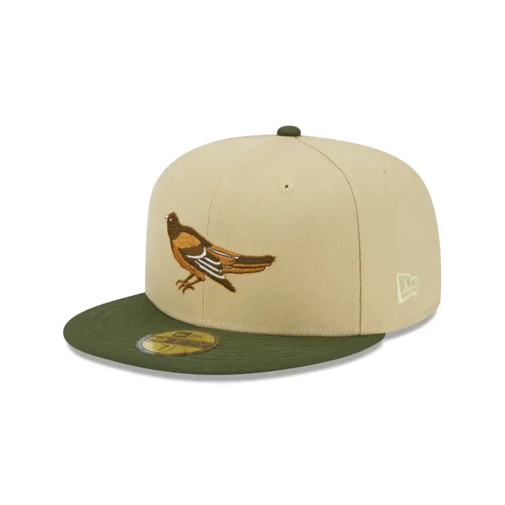 Baltimore Orioles MLB Vegas Strip 59FIFTY VEG GLD/GRN/LPNK
