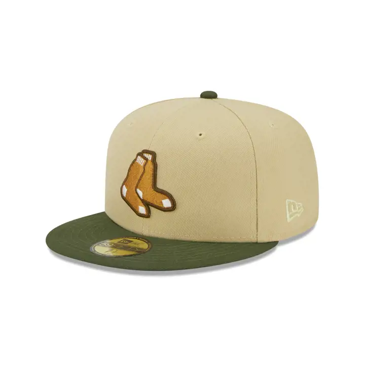 Boston Red Sox MLB Vegas Strip 59FIFTY VEG GLD/GRN/LPNK