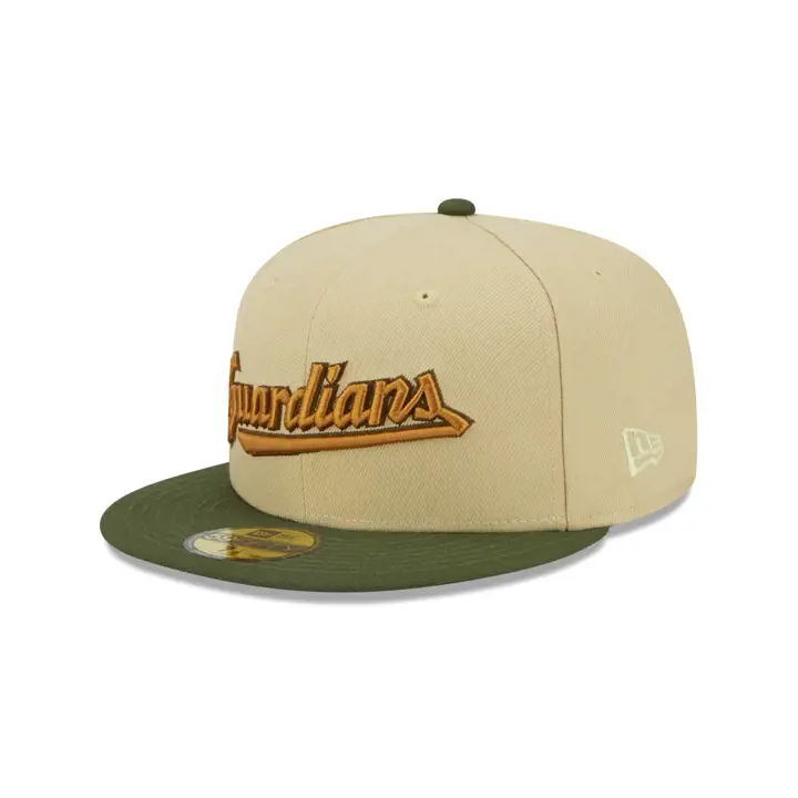 Cleveland Guardians MLB Vegas Strip 59FIFTY VEG GLD/GRN/LPNK