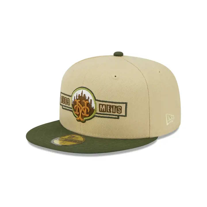 New York Mets MLB Vegas Strip 59FIFTY VEG OR/VERT/ROSEPÂLE