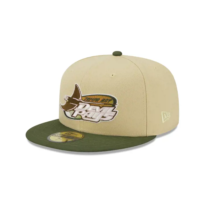Tampa Bay Rays MLB Vegas Strip 59FIFTY VEG GLD/GRN/LPNK