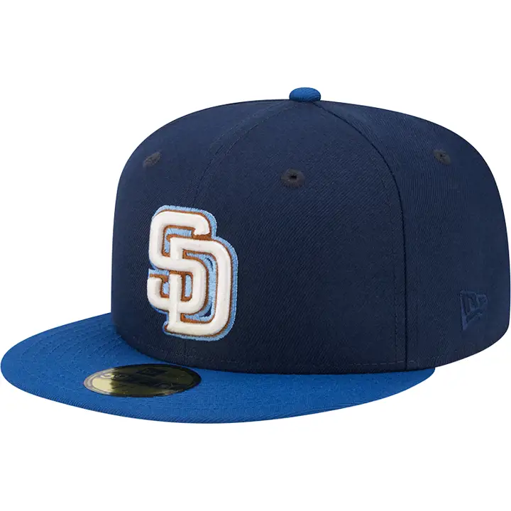 San Diego Padres MLB The Blues 59FIFTY BLEU/BLEU/NOIX