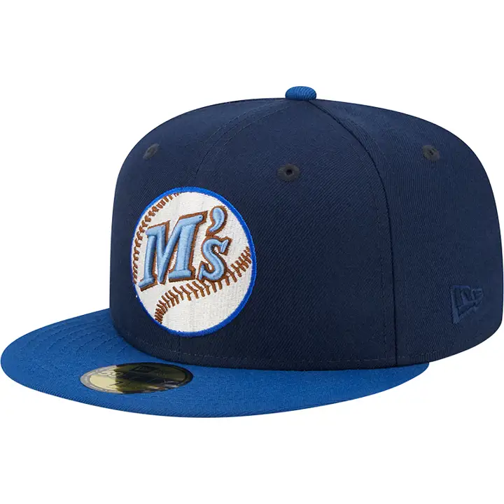 Seattle Mariners MLB The Blues 59FIFTY BLEU/BLEU/NOIX