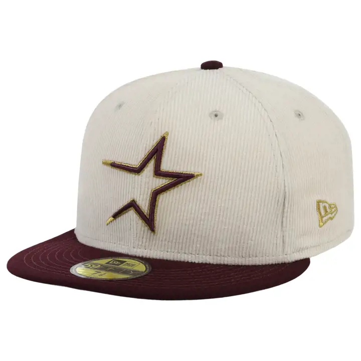 Casquette Houston Astros MLB Majestic 59FIFTY IVO/MAR/GRY marron