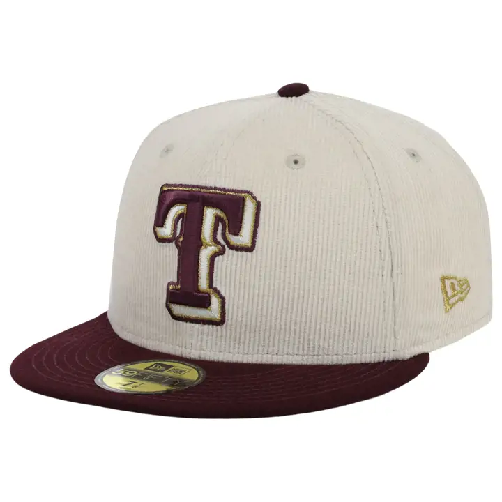 Casquette Texas Rangers MLB Majestic 59FIFTY IVO/MAR/GRY