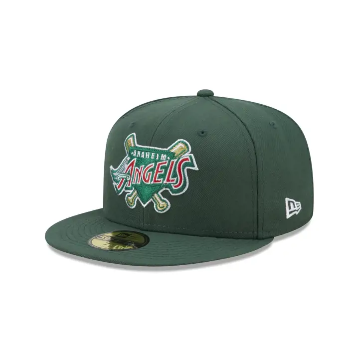 Casquette Anaheim Angels MLB Tinsel 59FIFTY VERT/VERT/ROUGE