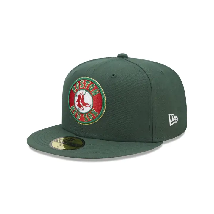 Boston Red Sox MLB Tinsel 59FIFTY VERT/VERT/ROUGE