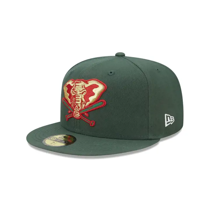 Oakland Athletics MLB Tinsel 59FIFTY VET/VET/ROU