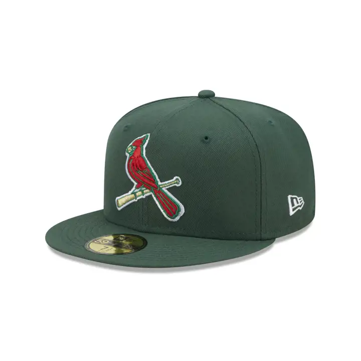 Casquette 59FIFTY Saint Louis Cardinals MLB Tinsel Vert/Vert/Rouge